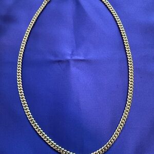 Classic Gold Cuban Link Necklace